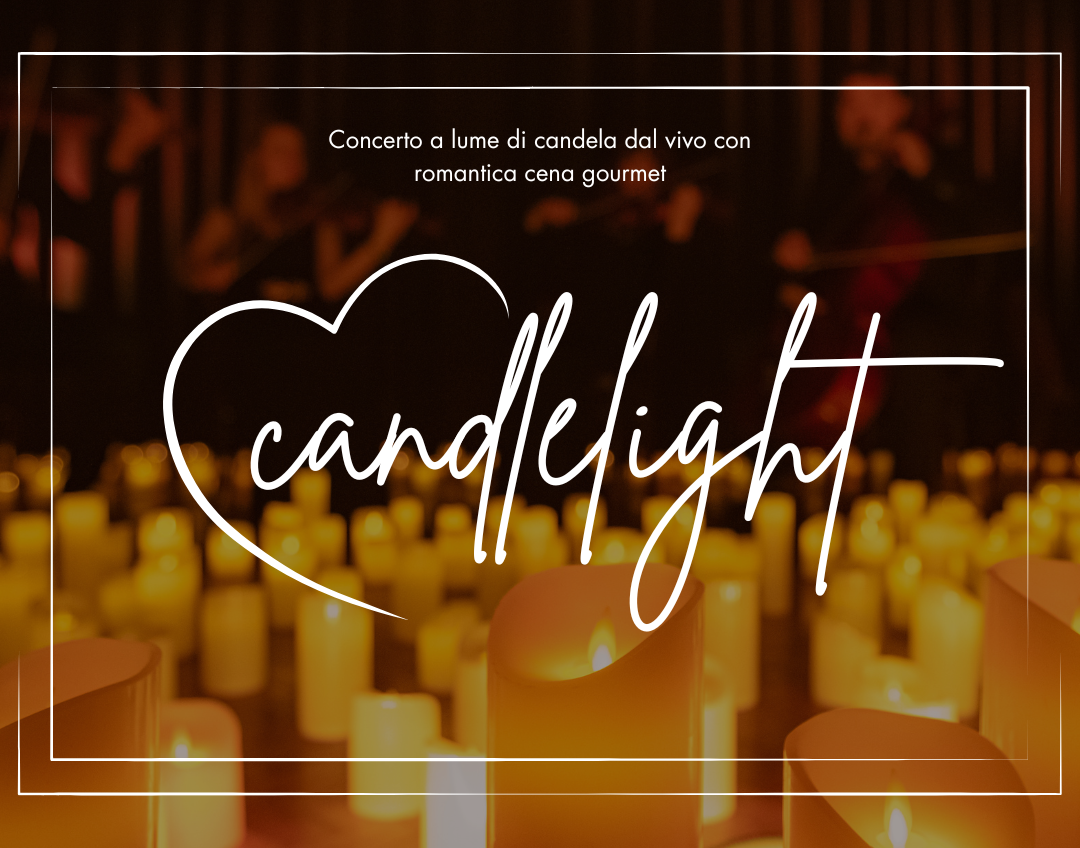 Candlelight: note e sapori al lume di candela